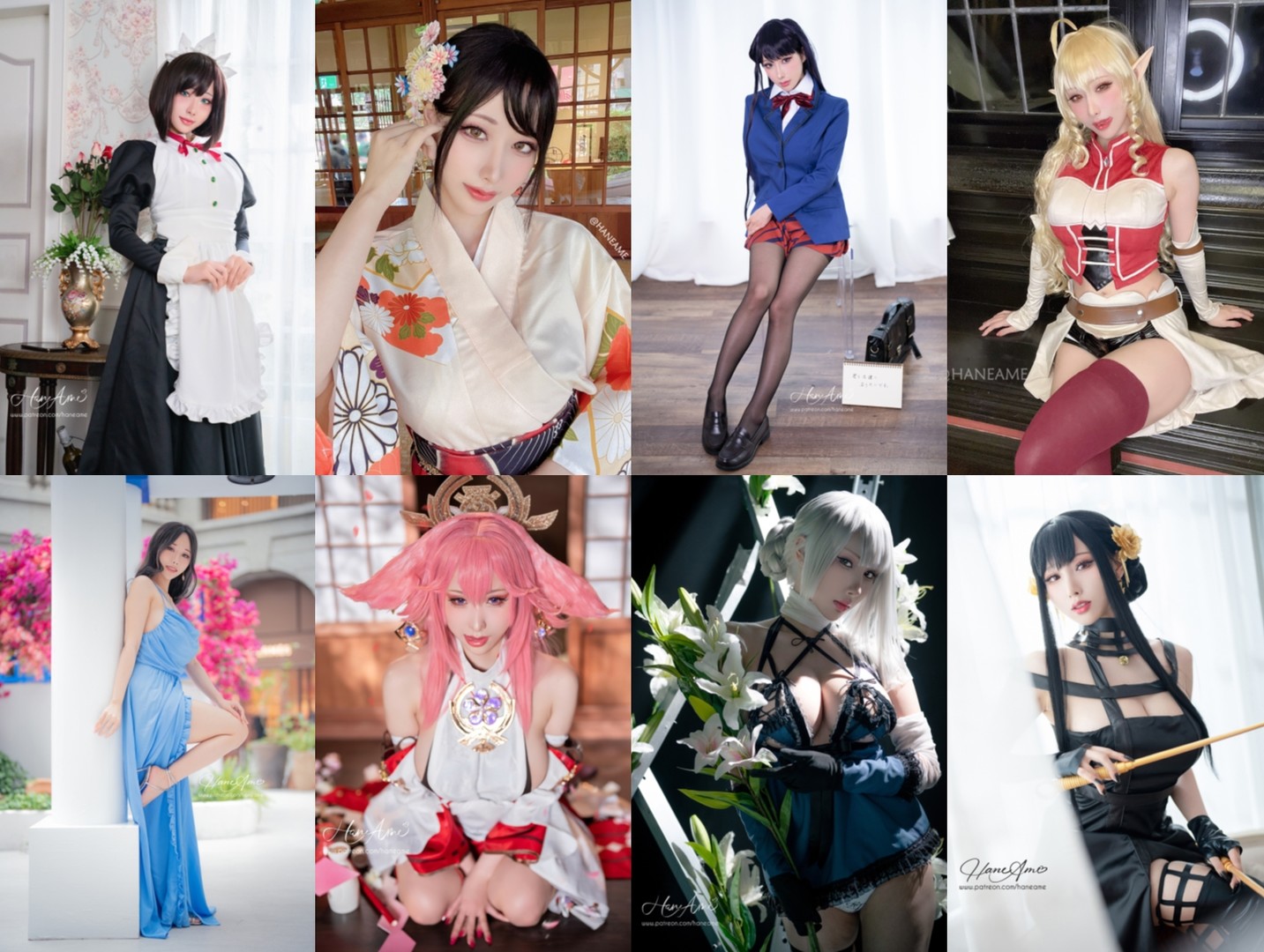 HaneAme雨波性感甜美双修！373套梦幻写真合集下载【绝美图集/无水印/153G】